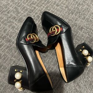 Gucci Pearl Loafers